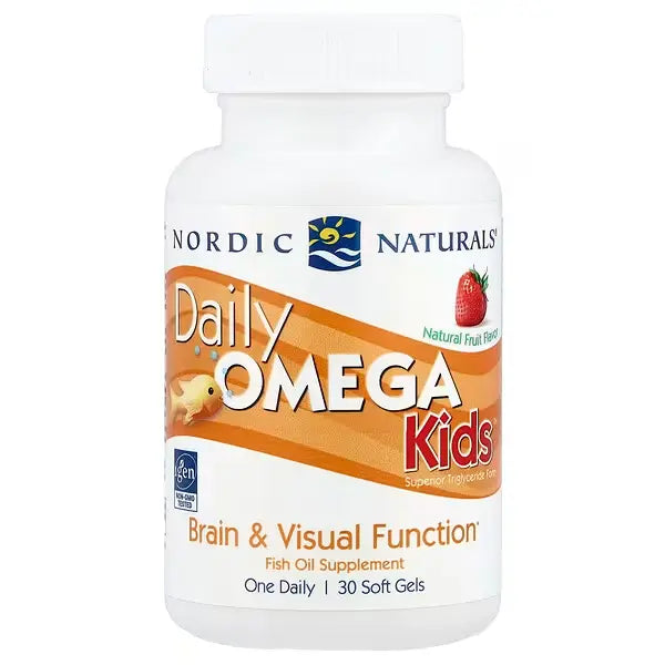 Daily Omega Kids™, Natural Fruit - 30 Softgels | Nordic Naturals ...