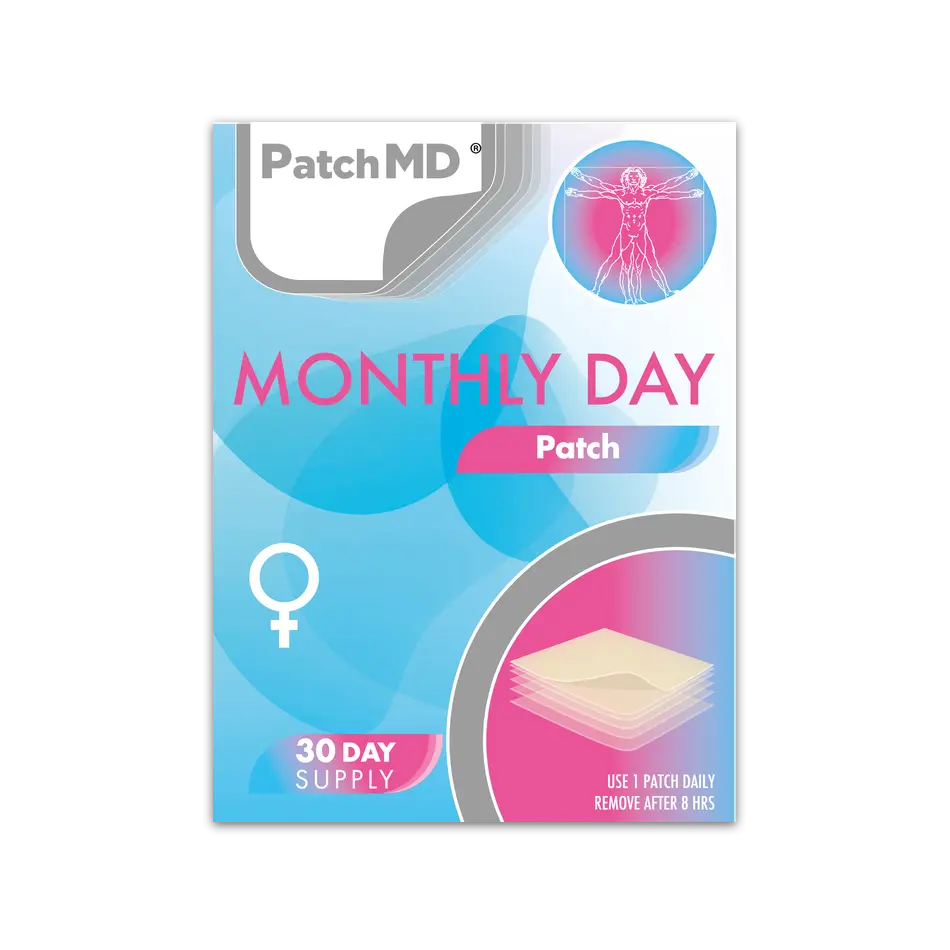 Monthly Relief Day (Topical Patch 30 Day Supply) - 30 Patches | PatchM ...