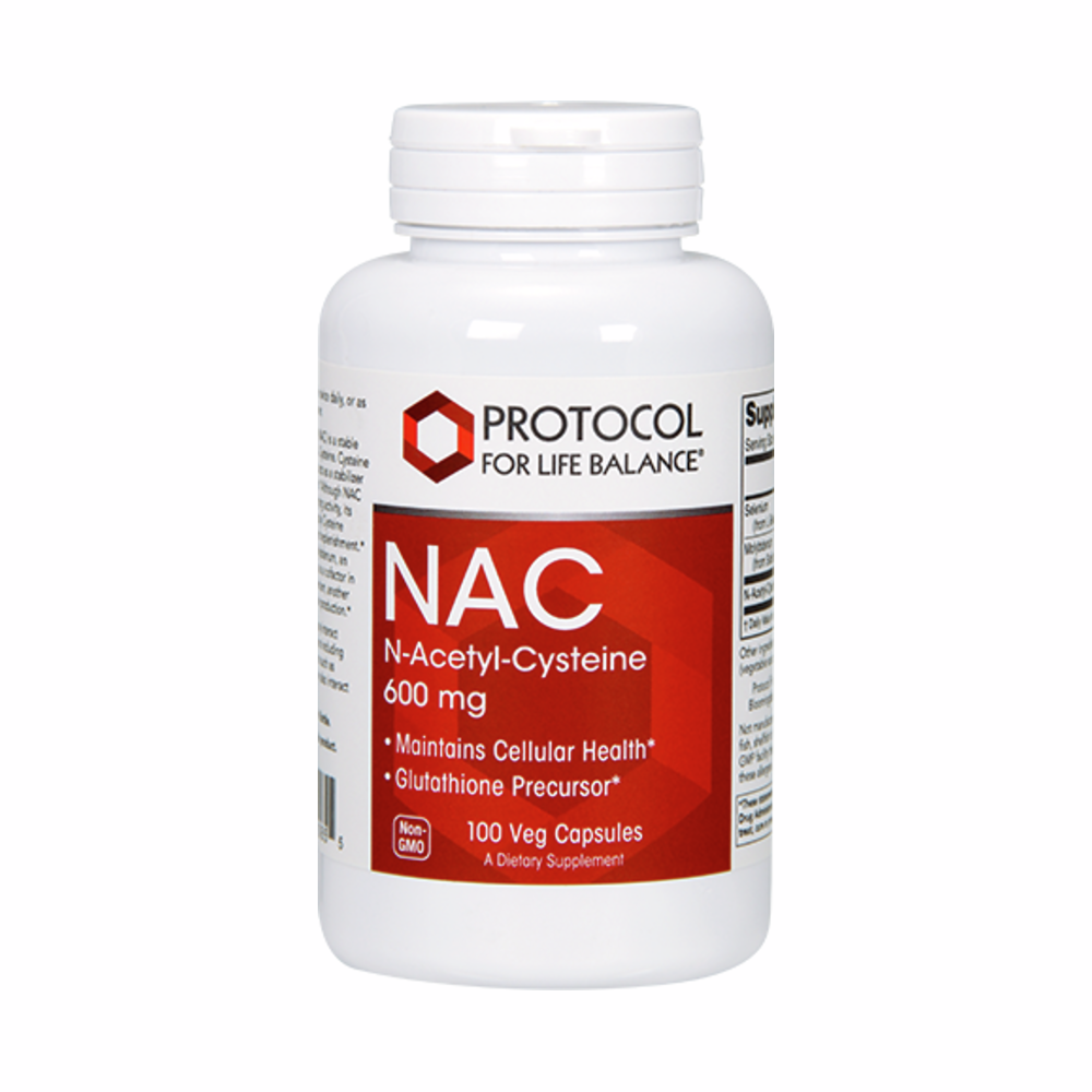 N-Acetyl-Cysteine (NAC) 600mg 100 Capsules Wholesale - Protocol for Life Balance Nutritional Wholesaler N-Acetyl-Cysteine (NAC) 600mg 100 Capsules Wholesale - Protocol for Life Balance Nutritional Wholesaler