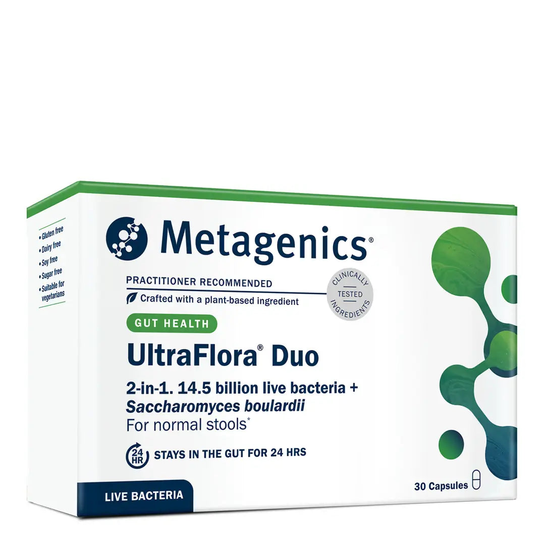 UltraFlora® Duo Probiotic - 30 Capsules | Metagenics – Nutritional ...